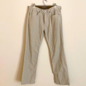 Banana republic corduroy khakis